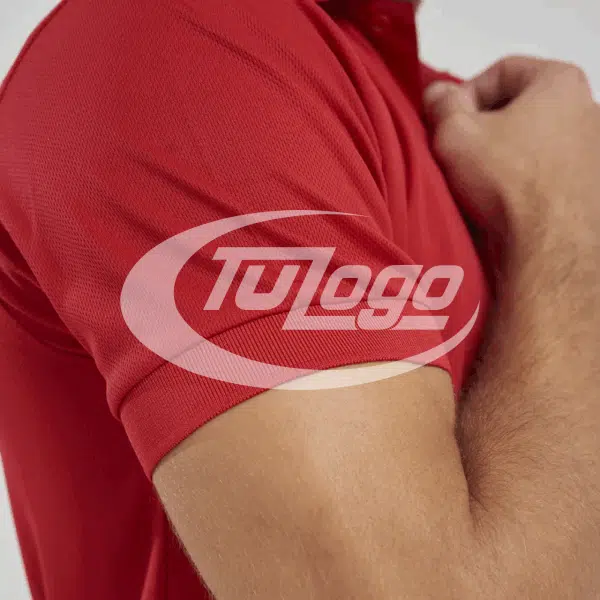 Remera Polo Dry Negra - Imagen 5