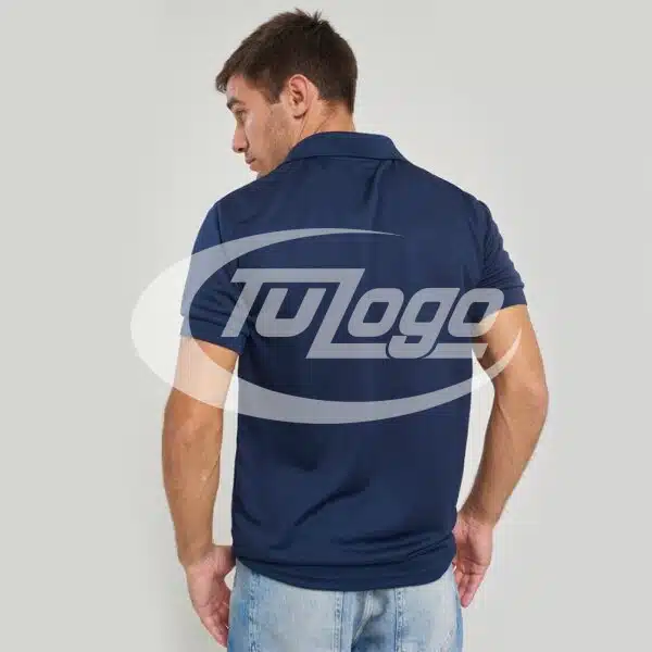 Remera Polo Dry Negra - Imagen 11