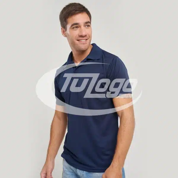 Remera Polo Dry Negra - Imagen 10
