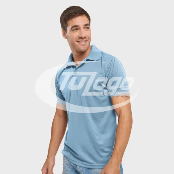 Remera Polo Dry Negra - Imagen 14
